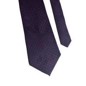Gap Silk Tie Quiet Luxury Old Money Formal‎ Blue Red Professional Career Preppy